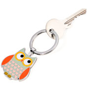 Foto de Llavero Troika Kr14-13/Gr Owl Verde Naranja 