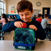Foto de Lonchera Escolar American Godzilla Marino 
