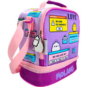 Foto de Lonchera Escolar American Molang and Piu Piu Morado 