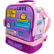 Foto de Lonchera Escolar American Molang and Piu Piu Morado 