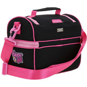 Foto de Lonchera Escolar Chenson Happy Girl Negro Fucsia 