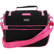 Foto de Lonchera Escolar Chenson Happy Girl Negro Fucsia 