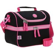 Foto de Lonchera Escolar Chenson Happy Girl Negro Fucsia 
