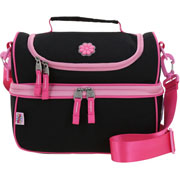 Foto de Lonchera Escolar Chenson Happy Girl Negro Fucsia 