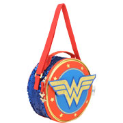 Foto de Lonchera Escolar Dc Comics Ww Dorado Yadatex 