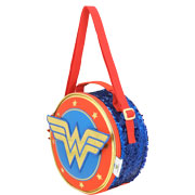 Foto de Lonchera Escolar Dc Comics Ww Dorado Yadatex 
