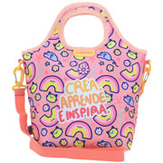 Foto de Lonchera Escolar Happy Girl Naranja Chenson Vb70812 