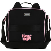 Foto de Lonchera Escolar Happy Girl Negro Chenson Hg70816 