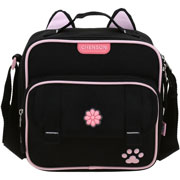 Foto de Lonchera Escolar Happy Girl Negro Chenson Hg70816 
