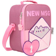 Foto de Lonchera Escolar Pusheen Msg Morado Yadatex 