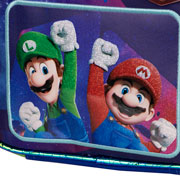 Foto de Lonchera Escolar Ruz Mario Bros Luigi 2 Azul 