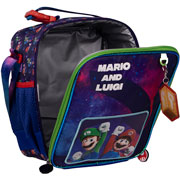 Foto de Lonchera Escolar Ruz Mario Bros Luigi 2 Azul 