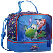 Foto de Lonchera Escolar Ruz Mario Bros Yoshi 2 Azul 