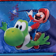 Foto de Lonchera Escolar Ruz Mario Bros Yoshi 2 Azul 