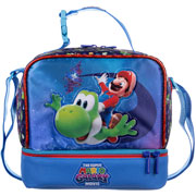 Foto de Lonchera Escolar Ruz Mario Bros Yoshi 2 Azul 