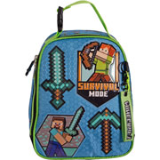 Foto de Lonchera Escolar Ruz Minecraft Espadin Azul 