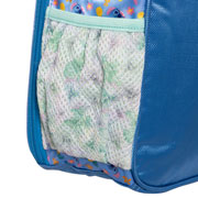 Foto de Lonchera Escolar Ruz Stitch Flor Azul 