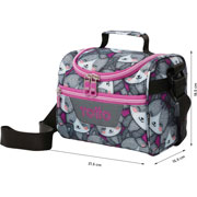 Foto de Lonchera Escolar Totto Ac61 Pizarra Gris/Rosa 