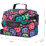 Foto de Lonchera Escolar Totto Pizarra 6Jr Multicolor 