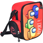 Foto de Lonchera Escolar Yadatex Amg027 Among Us Rojo 