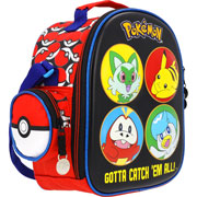Foto de Lonchera Escolar Yadatex Pokemon PKM015 Rojo 