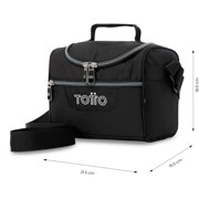 Foto de Lonchera Juvenil Totto Ecole Solid Negro 