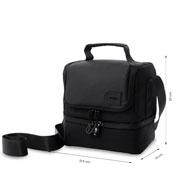 Foto de Lonchera Juvenil Totto Quipi N01 Negro 