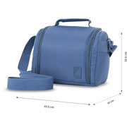 Foto de Lonchera Juvenil Totto Tracer L Azul Horizont 