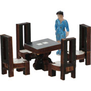 Foto de Maqueta Comedor Cuadrado Principal Esc 1.50 