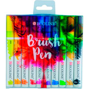 Foto de Marcador Ecoline Brush Pen paquete con 10 piezas