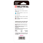 Foto de Marcador Para Caligrafia Sakura Gelly Blanco Con 3 Piezas 