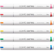 Foto de Marcador Para Dibujo Copic Acrea Vivid Con 6 piezas 