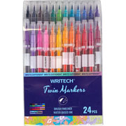 Foto de Marcador para Dibujo Writech Twin Marker con 24 