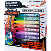 Marcadores Crayola Metallic Caja Con 8 Piezas