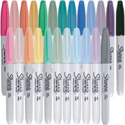 Foto de Marcador Permanente Sharpie Fino Mystic Gems con 24 Surtidos 