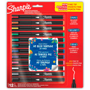 Foto de Marcador Sharpie Acrylic Punta Bala Surtido Con 12 Piezas 