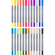 Foto de Marcadores Acuarelables Faber-Castell Goldfaber Aqua Doble Punta con 24 