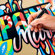 Foto de Marcadores Arte Staedtler Lumocolor Acrilico Pastel 6 Piezas 