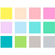 Foto de Marcadores Staedtler Pigment Punta Pincel Con 12 Colores Pastel 