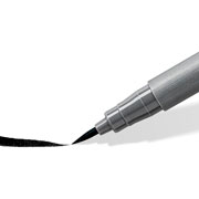 Foto de Marcadores Staedtler Pigment Varias Puntas Con 4 Color Negro 