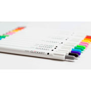Foto de Marcadores Zebra Clickart Vivid Paquete Con 12 Piezas 
