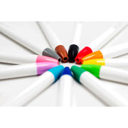 Foto de Marcadores Zebra Clickart Vivid Paquete Con 12 Piezas 