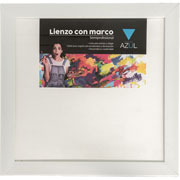 Foto de Marco con tela Triazu 34x34cm blanco