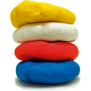 Foto de Masa modeladora Mo-Dou Pack 4 piezas colores basicos 