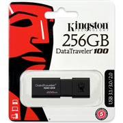 Foto de MEMORIA USB KINGSTON DT100G3 256 GB 