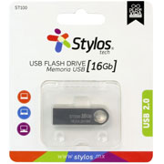 Foto de Memoria USB Stylos ST100 16 GB USB 2.0 Metálica 
