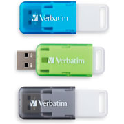 Foto de Memoria Usb Verbatim Seaglass 32Gb Paquete Con 3 Colores Surtidos 