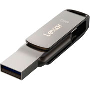 Foto de Memoris USB Lexar Jump dual usb-a usb-c 3.1 64GB negro 