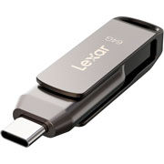 Foto de Memoris USB Lexar Jump dual usb-a usb-c 3.1 64GB negro 