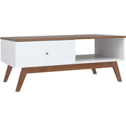 Foto de Mesa De Centro Alterego Heda Erikson blanco/nogal 